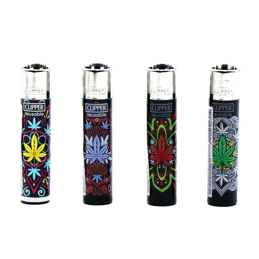 CLIPPER | High Mandalas DESIGN Display of 48 Lighter ONE