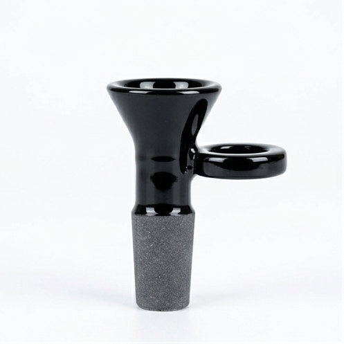 Cheech Glass | 14mm Full Colour Bowls Bowl · Popper Smoking Cat Distribution Black