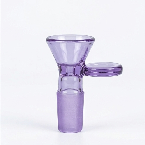 Cheech Glass | 14mm Full Colour Bowls Bowl · Popper Smoking Cat Distribution Purple