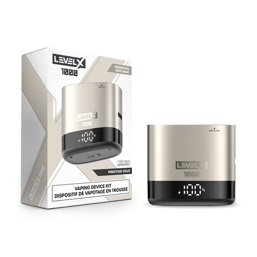 FLAVOUR BEAST | Level X Device Kit 1000 Box of 6 Vaporizer ONE Prestige Gold