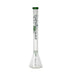 Johnny Green | 24″ Beaker Bong – 9MM Thick Bent Neck with Grid Percolator Slide (MJG-010) Glass Bong Canadian Distributor