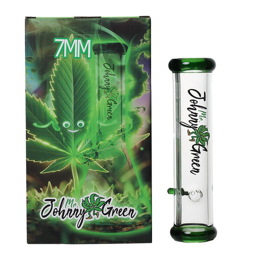 Johnny Green | 10″ 7mm Steamroller Glass – Green (MJG-016) Bongs Canadian Distributor