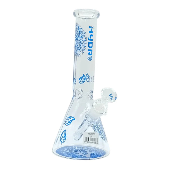 HYDRO | 10" Tree of life Glass Beaker Bong (MST052) Glass Bong The MST Blue