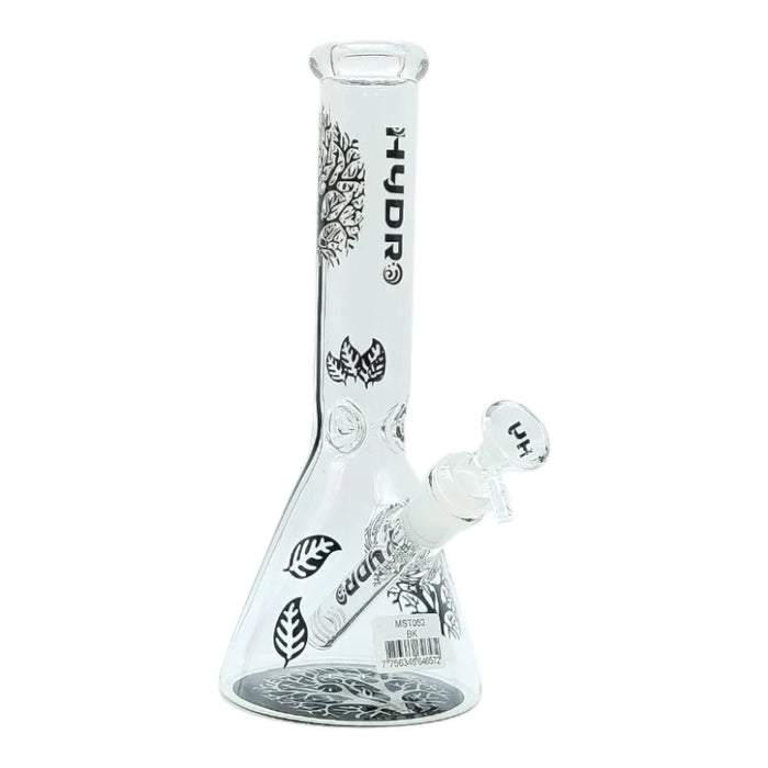 HYDRO | 10" Tree of life Glass Beaker Bong (MST052) Glass Bong The MST Black