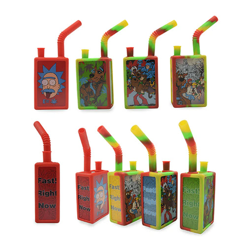 Silicon Bong Juice box with glass (Mst 3003) Resin · Silicone · Plastic Bong The MST