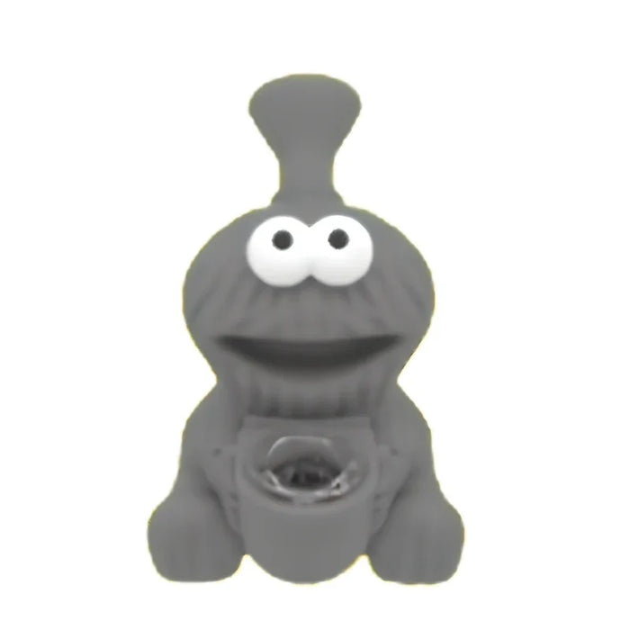 MSTS101 - Cartoon Character Silicone Water Pipe with Glass Bowl Silicone Pipe The MST
