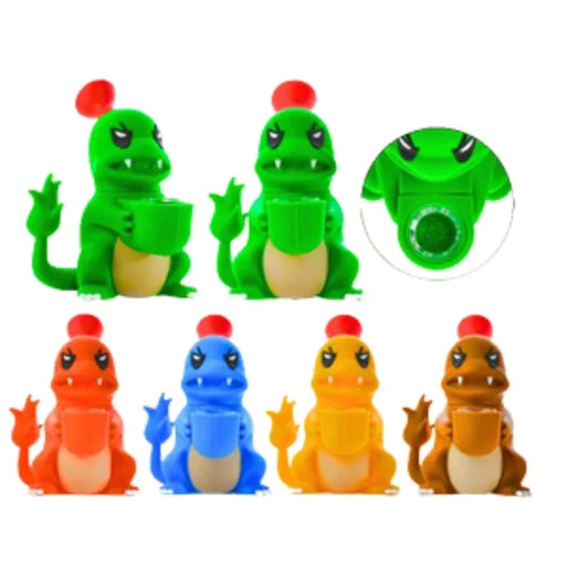 MSTS126 - Cartoon Dinosaur Silicone Pipes Silicone Pipe The MST Default Title
