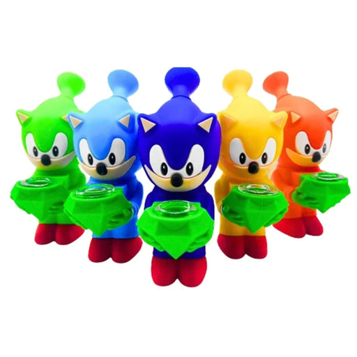 MSTS139 - Cartoon Hedgehog Silicone Water Pipe Bong Silicone Pipe The MST Default Title
