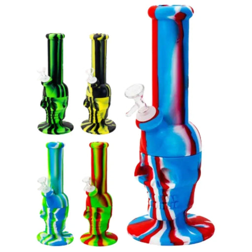 MSTS145 - Skull-Shaped Silicone Water Pipe Bong Resin · Silicone · Plastic Bong The MST Default Title