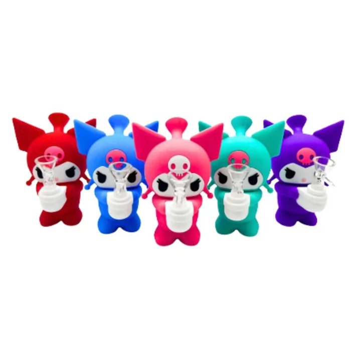 MSTS187 - Skull Bunny Character Silicone Water Bong Resin · Silicone · Plastic Bong The MST Default Title