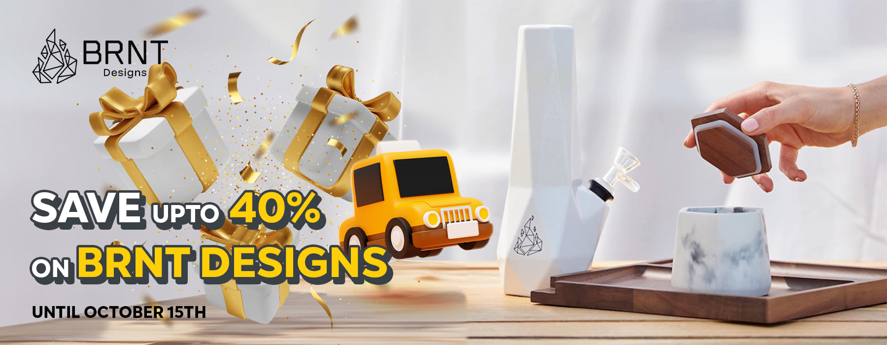 onewholesale.ca brnt designs promotion main banner