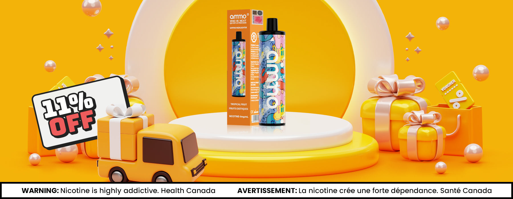 onewholesale.ca ammo vape promotion main banner