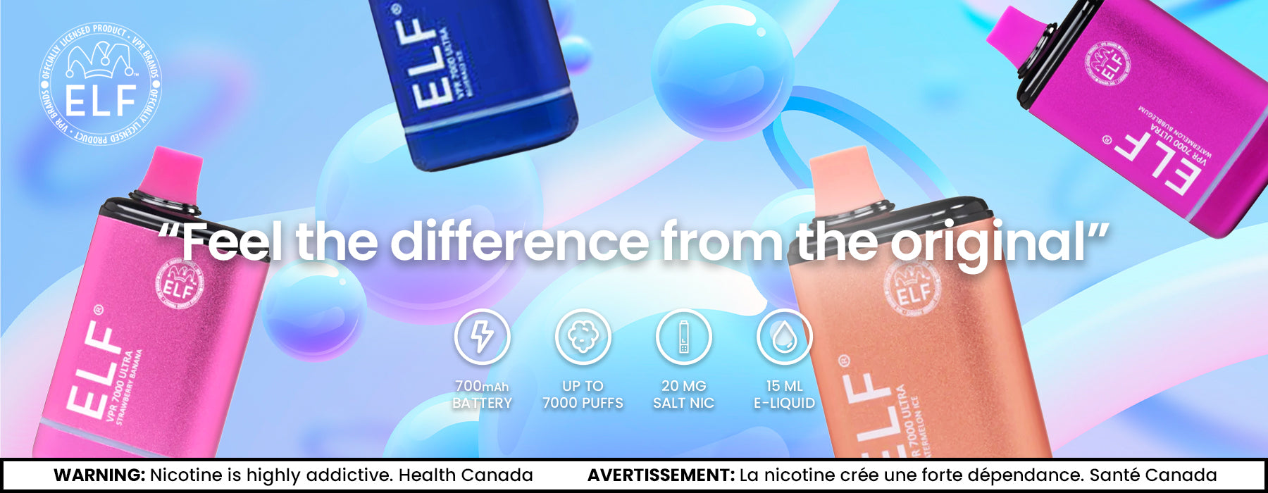 onewholesale.ca elf vape main banner
