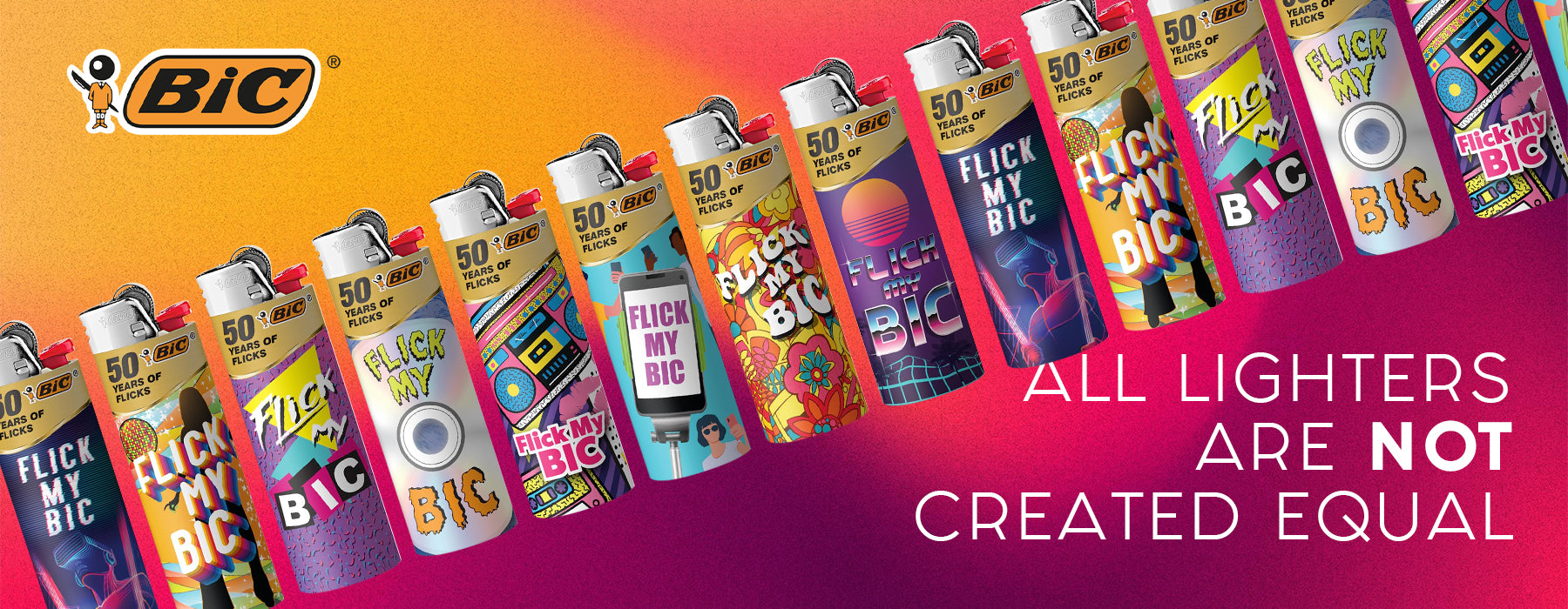 onewholesale Bic lighter main banner