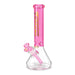 Fortune | 14" Nova Beaker Bong – 7mm Glass Glass Bong Fortune Pink