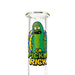 8" Cartoon Pickle Graphic Beaker Bong
