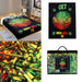 Digital Printed Single layer 1 ply Licensed Fleece Blanket [Combo-A] Blanket Canadian Distributor High with Me