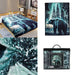 Digital Printed Single layer 1 ply Licensed Fleece Blanket [Combo-B] Blanket Canadian Distributor Bear