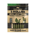 King Palm | 5 Rollie Hand-Rolled Leaf Box of 15 ROLLING PAPER Cannatron
