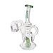 Ooze | Quartz Mini Rig - Surge Bongs Cannatron Slime Green