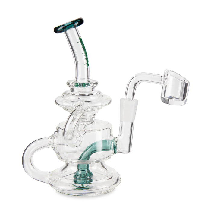 Ooze | Quartz Mini Rig - Undertow Bongs Cannatron