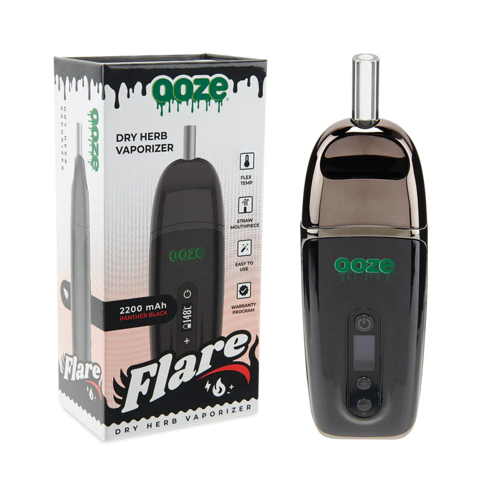 Ooze | Flare Dry Herb Vaporizer Dry Herb Vape Cannatron