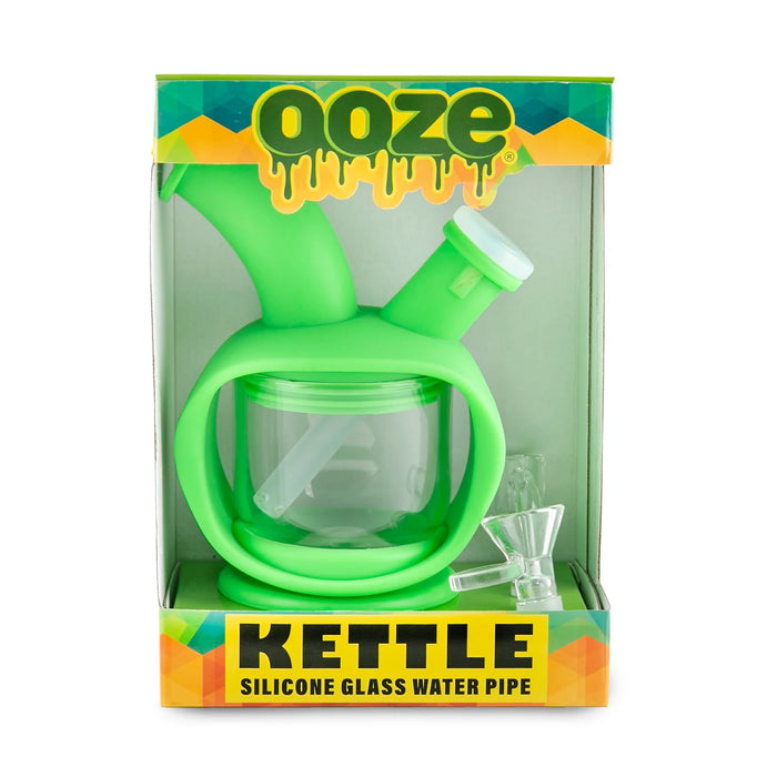 Ooze | Kettle Silicone Water Bubbler & Dab Rig Bongs Cannatron
