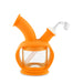 Ooze | Kettle Silicone Water Bubbler & Dab Rig Bongs Cannatron Orange