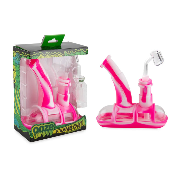 Ooze | Steamboat Silicone Water Bubbler & Dab Rig