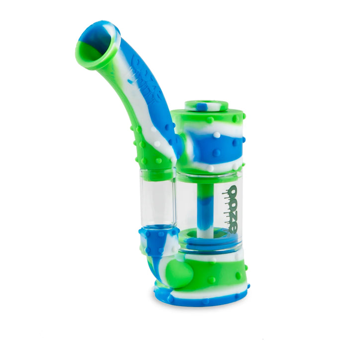 Ooze | Stack Pipe Silicone Water Bubbler & Dab Rig Bongs Cannatron