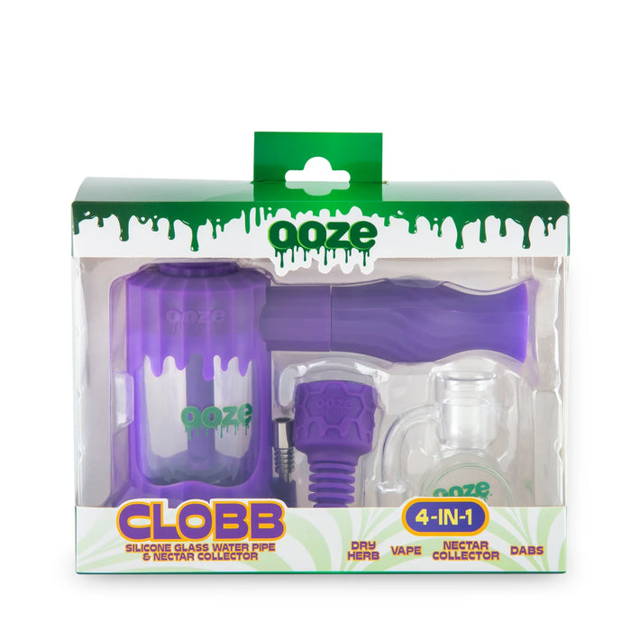 Ooze | Clobb – Silicone Glass 4-In-1 Hybrid
