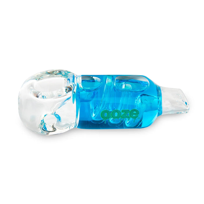 Ooze | Cryo Freezable Glycerin Glass Bowl Glass Pipe Cannatron Blue