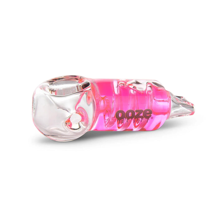 Ooze | Cryo Freezable Glycerin Glass Bowl Glass Pipe Cannatron Pink