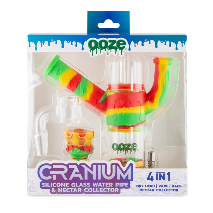 Ooze | Cranium Silicone Water Pipe, Dab Rig & Dab Straw