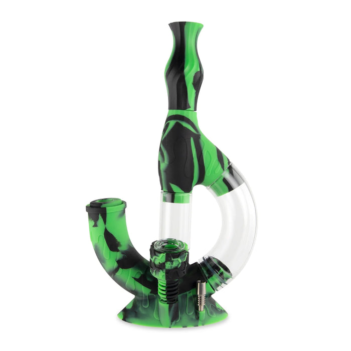 Ooze | Echo Silicone Water Pipe, Dab Rig & Dab Straw Bongs Cannatron