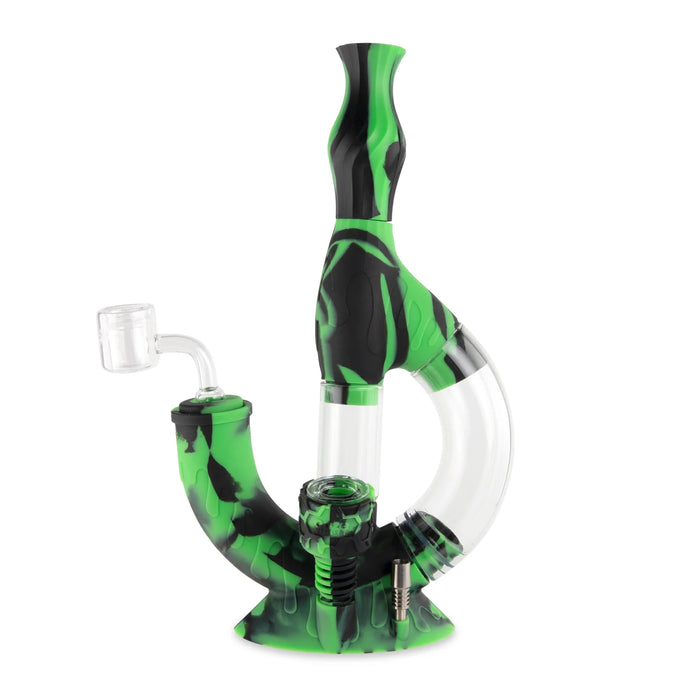 Ooze | Echo Silicone Water Pipe, Dab Rig & Dab Straw