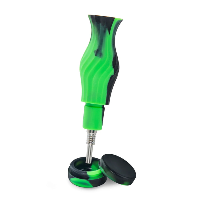 Ooze | Echo Silicone Water Pipe, Dab Rig & Dab Straw Bongs Cannatron