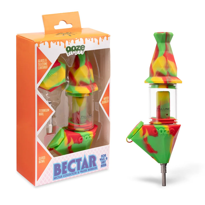 Ooze | Bectar – Silicone Bubbler & Dab Straw Nectar Collector Cannatron