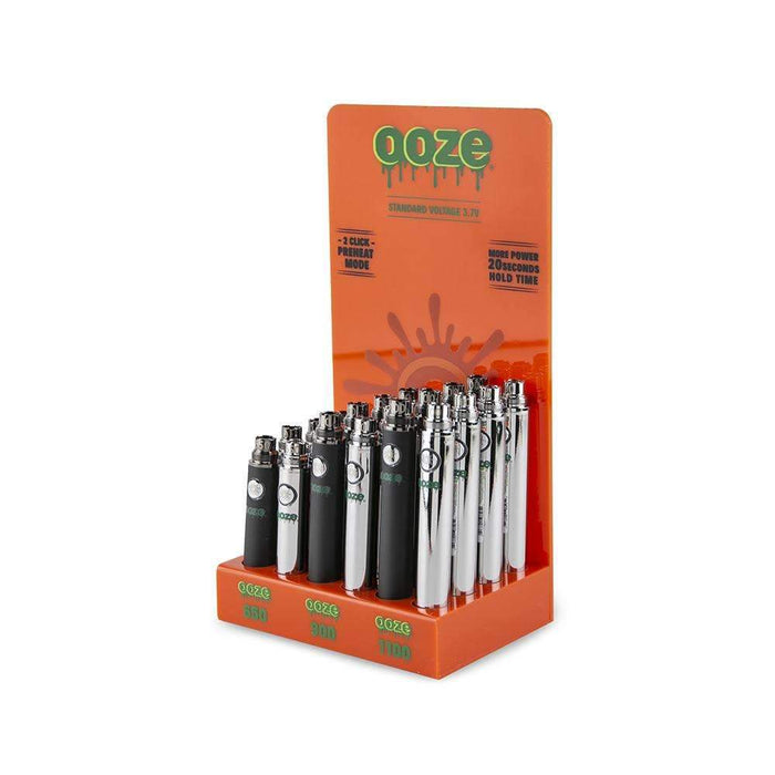 Ooze | Standard Vape Pen 24ct Battery Display