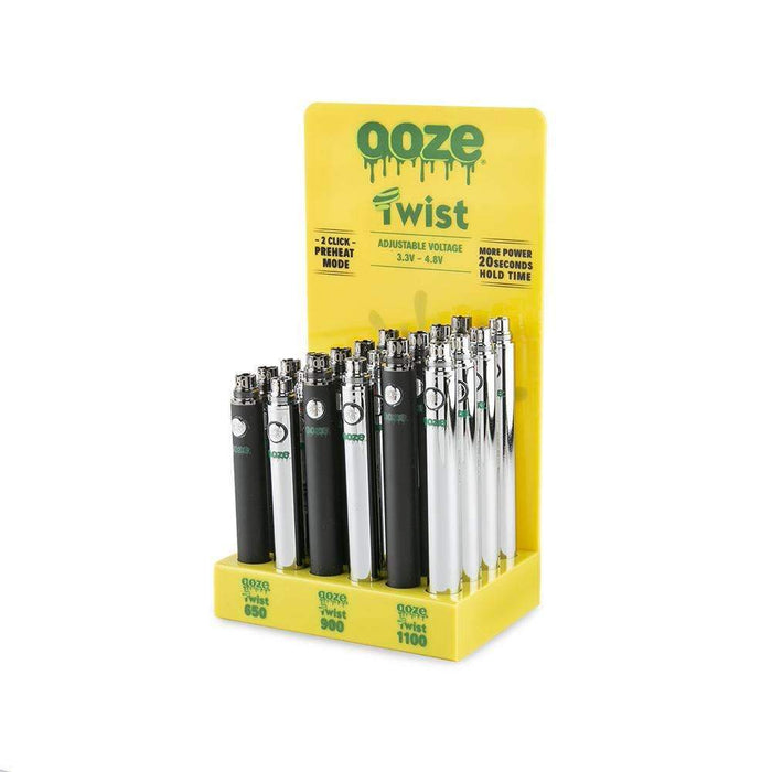 Ooze | Twist Vape Pen 24ct Battery Display