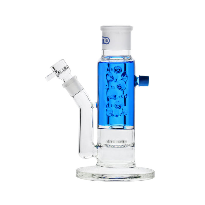 preemo - 10 inch Vigreux Column Glycerin Base [P005] Glass Bong preemo Blue