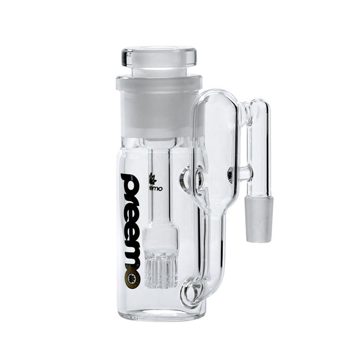 Preemo | 2-Piece Shower Tree Ashcatcher – Removable Perc Diffuser [P048] Ashcatcher · Percolator · Filter · Mouthpiece preemo CLEAR