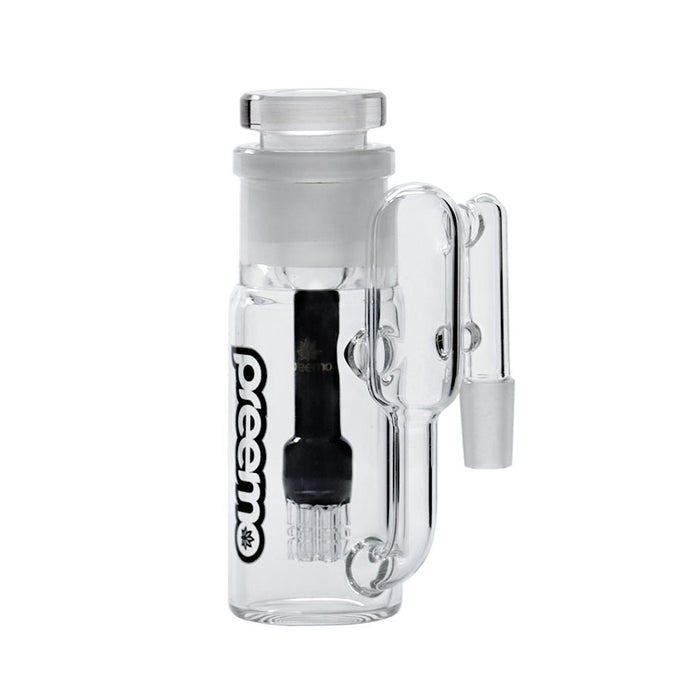 Preemo | 2-Piece Shower Tree Ashcatcher – Removable Perc Diffuser [P048] Ashcatcher · Percolator · Filter · Mouthpiece preemo BLACK