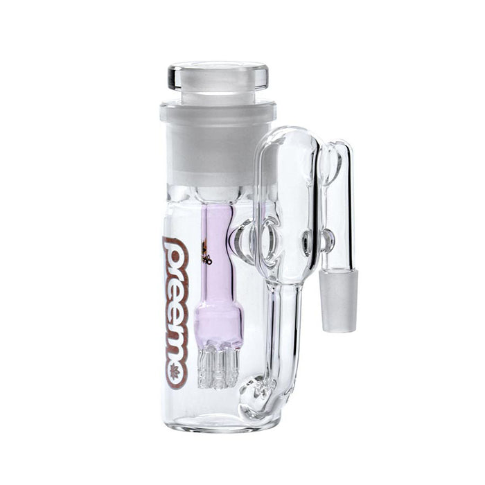 Preemo | 2-Piece Shower Tree Ashcatcher – Removable Perc Diffuser [P048] Ashcatcher · Percolator · Filter · Mouthpiece preemo PINK