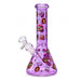 10" Cherry Bomb Glass Beaker Glass Bong Super Supplys Inc Cherry Kiss