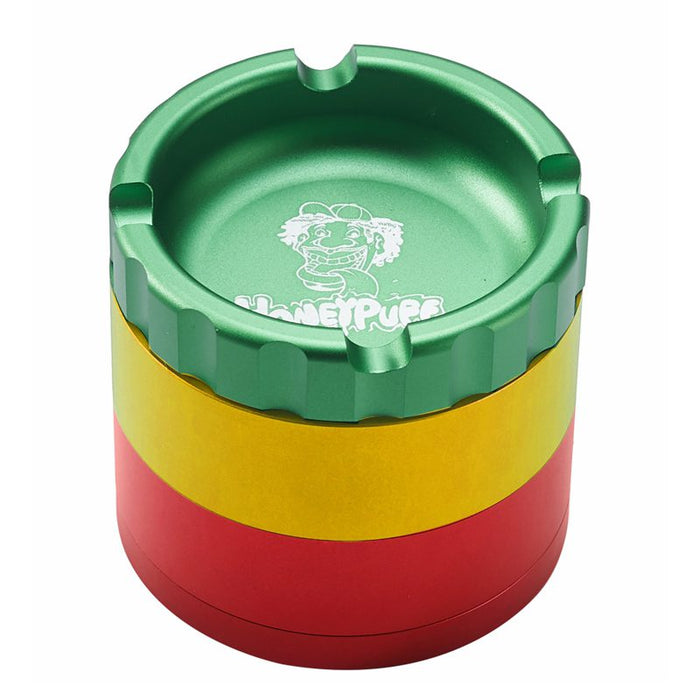 Honey Puff | 4 Parts 63mm Grinder [P1238] Regular Canadian Distributor Rasta