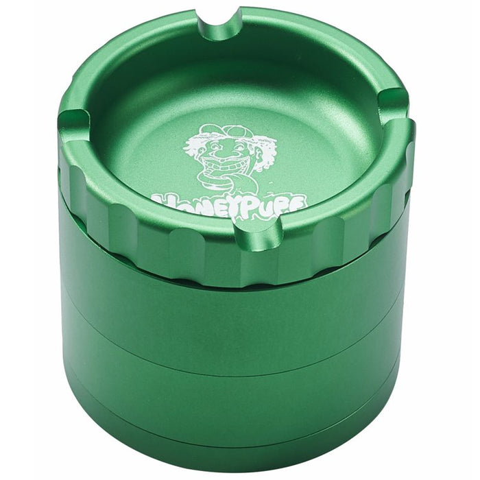 Honey Puff | 4 Parts 63mm Grinder [P1238] Regular Canadian Distributor Green