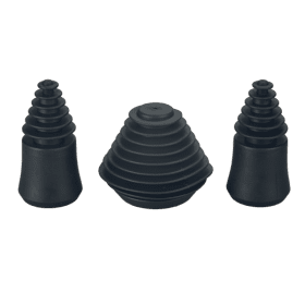 Honey Puff | Cleaner Plugs + Caps – Display of 6 [P1313] Cleaning Plug · Cap Canadian Distributor Black