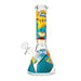 10" Monster-Themed Beaker Glass Bong – Assorted Designs Glass Bong Super Supplys Inc B