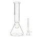 8" Clear Glass Beaker Bong Glass Bong Super Supplys Inc